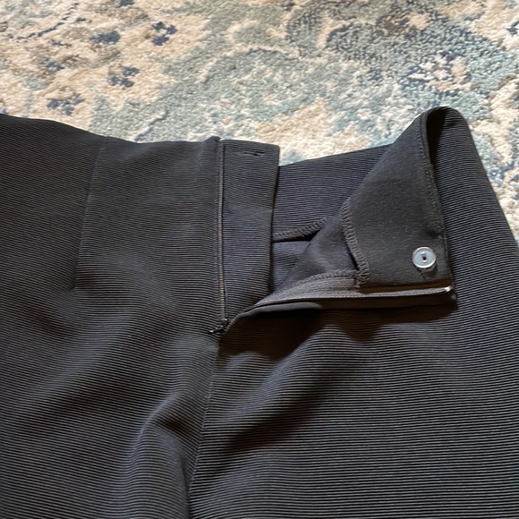 Black zippered hem trouser leggings. Toteme vibes by H&M - Picture 9 of 14